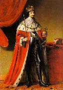 Gerard van Honthorst Portrait of Frederick V, Elector Palatine (1596-1632), as King of Bohemia Spain oil painting artist